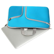 Double Pocket Zip Handbag Laptop Bag for Macbook Air 13 inch(Black)
