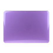 ENKAY for Macbook Pro Retina 13.3 inch (US Version) / A1425 / A1502 Hat-Prince 3 in 1 Crystal Hard Shell Plastic Protective Case with Keyboard Guard & Port Dust Plug(Purple)