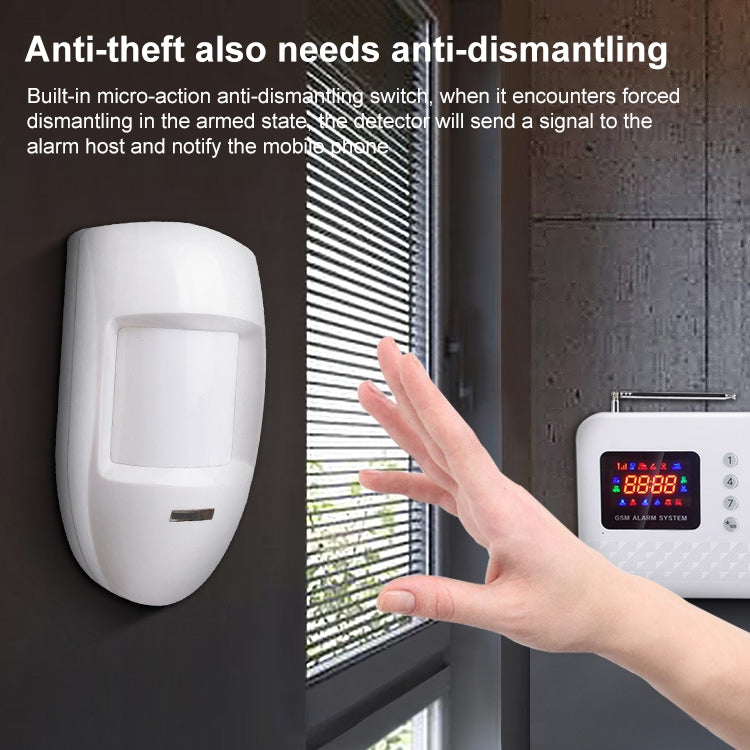 Passive Infrared Sensor EL-55(White) - Infrared Detector by PMC TechLife | Online Shopping South Africa | PMC TechLife | Buy Now Pay Later Mobicred