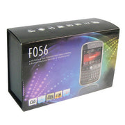 F056 Mobile Phone, Network: 2G, Bluetooth FM JAVA, Dual SIM, Quad Band(Black)