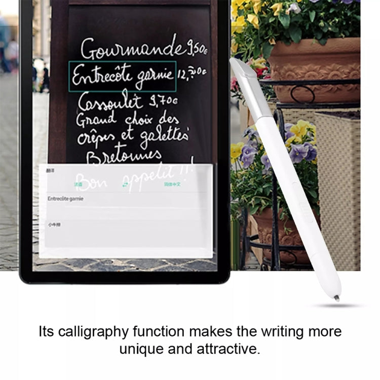 Smart Pressure Sensitive S Pen / Stylus Pen for Galaxy Note 10.1 / N8000 / N8010(White) - Stylus Pen by PMC TechLife | Online Shopping South Africa | PMC TechLife | Buy Now Pay Later Mobicred