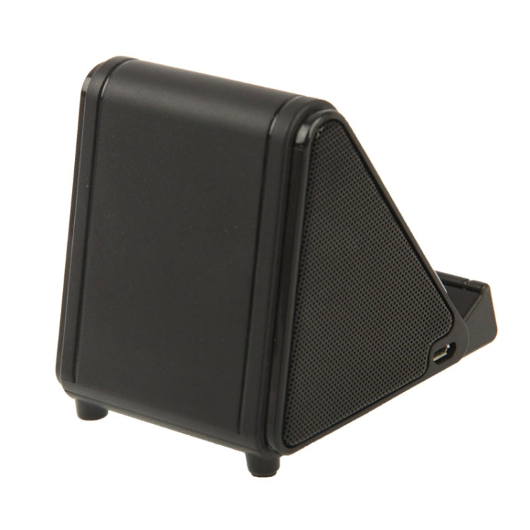 Wireless Magic Audio Amplifying Induction Speaker Holder for iPhone 5 & 5S & 5C / 4 & 4S (Black)