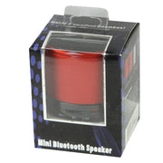 Bluetooth V2.1 Mini Stereo Speaker for Galaxy S IV / i9500 / SIII / i9300 / i8190 / S7562 / i8750 / i9220 / N7000 / i9100 / i9082 / iPhone 5 / iPhone 4 & 4S / New iPad / BlackBerry Z10 / HTC / Nokia / ... uilt-in Rechargeable Battery, Support TF Card(Red)