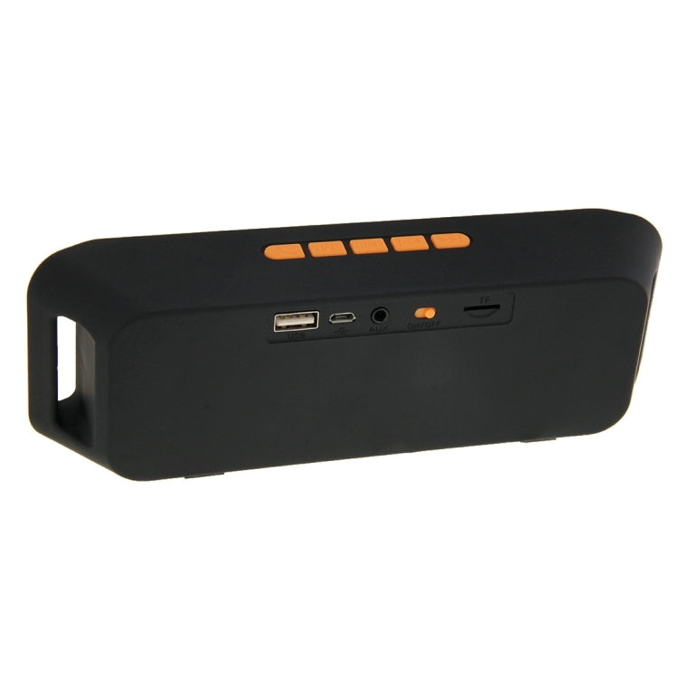 Portable Stereo Wireless Bluetooth Music Speaker, Support Hands-free Answer Phone & FM Radio & TF Card, For iPhone, Galaxy, Sony, Lenovo, HTC, Huawei, Google, LG, Xiaomi, other Smartphones(Orange) - Desktop Speaker by PMC TechLife | Online Shopping South Africa | PMC TechLife