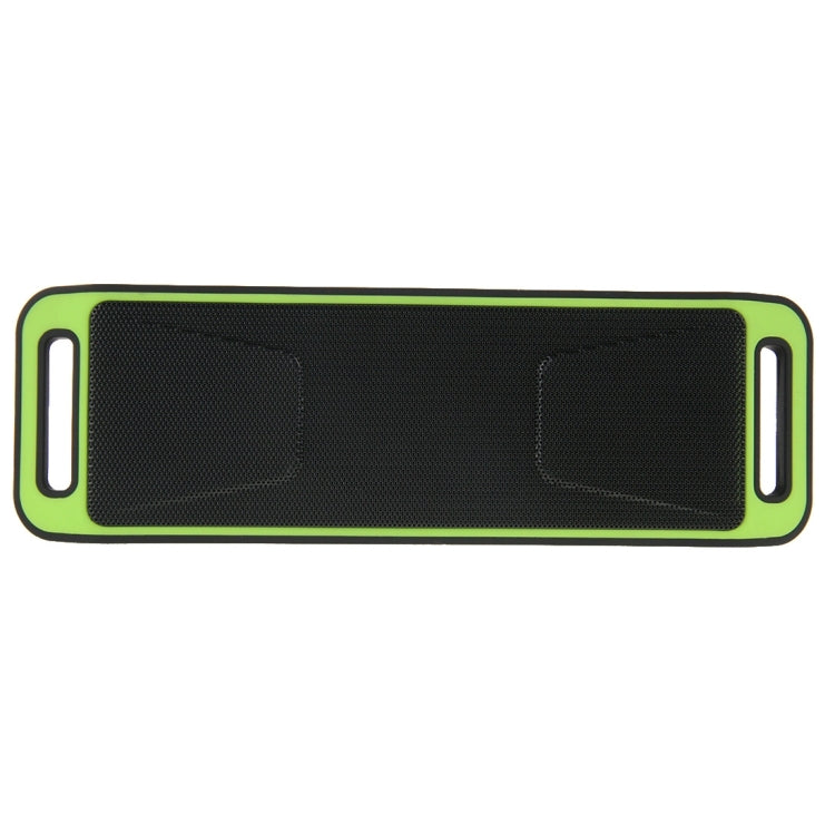 Portable Stereo Wireless Bluetooth Music Speaker, Support Hands-free Answer Phone & FM Radio & TF Card, For iPhone, Galaxy, Sony, Lenovo, HTC, Huawei, Google, LG, Xiaomi, other Smartphones(Green)