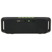 Portable Stereo Wireless Bluetooth Music Speaker, Support Hands-free Answer Phone & FM Radio & TF Card, For iPhone, Galaxy, Sony, Lenovo, HTC, Huawei, Google, LG, Xiaomi, other Smartphones(Green)