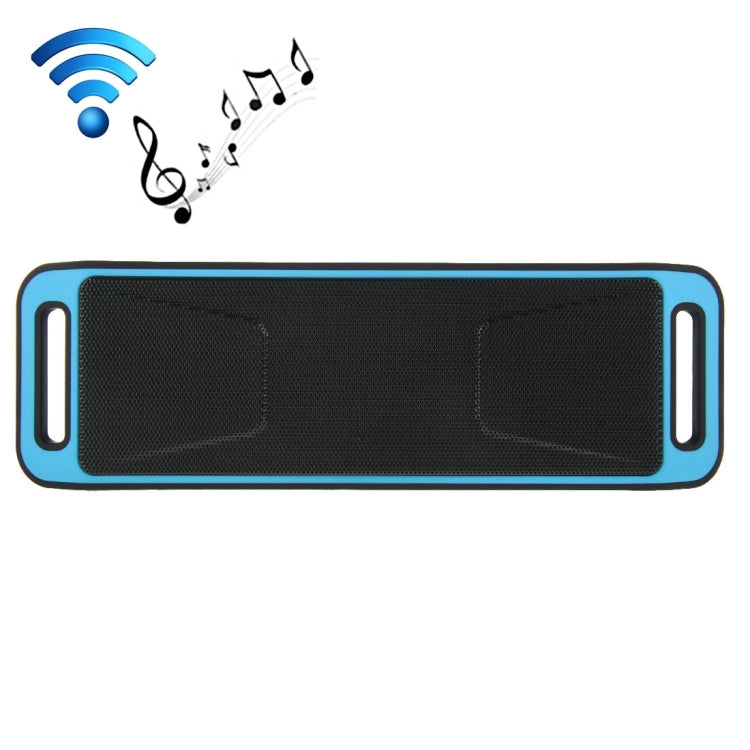Portable Stereo Wireless Bluetooth Music Speaker, Support Hands-free Answer Phone & FM Radio & TF Card, For iPhone, Galaxy, Sony, Lenovo, HTC, Huawei, Google, LG, Xiaomi, other Smartphones(Blue) - Desktop Speaker by PMC TechLife | Online Shopping South Africa | PMC TechLife