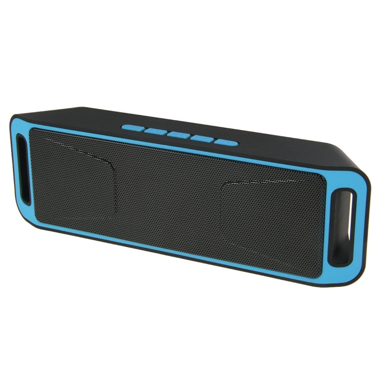 Portable Stereo Wireless Bluetooth Music Speaker, Support Hands-free Answer Phone & FM Radio & TF Card, For iPhone, Galaxy, Sony, Lenovo, HTC, Huawei, Google, LG, Xiaomi, other Smartphones(Blue) - Desktop Speaker by PMC TechLife | Online Shopping South Africa | PMC TechLife