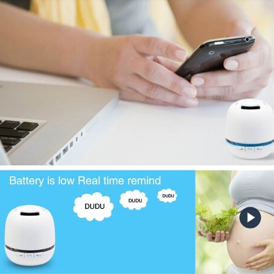 T6 Egg Style Mini Portable LED Light Bluetooth Stereo Speaker, Support TF Card / Handfree Function, For iPhone, Galaxy, Sony, Lenovo, HTC, Huawei, Google, LG, Xiaomi, other Smartphones and all Bluetooth Devices(Red)