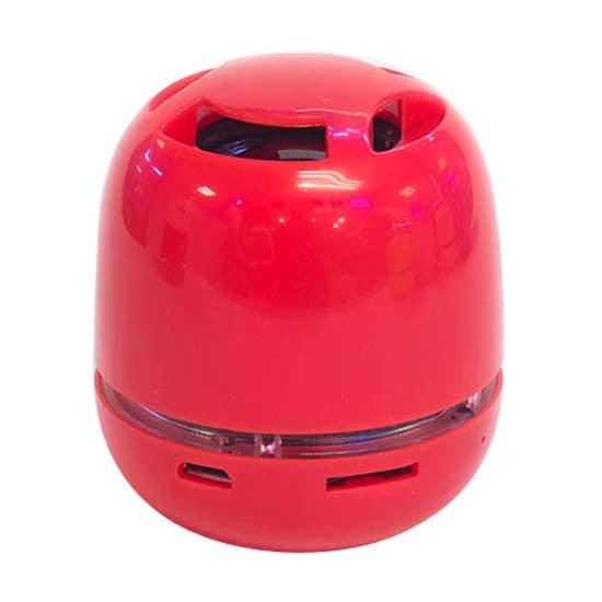 T6 Egg Style Mini Portable LED Light Bluetooth Stereo Speaker, Support TF Card / Handfree Function, For iPhone, Galaxy, Sony, Lenovo, HTC, Huawei, Google, LG, Xiaomi, other Smartphones and all Bluetooth Devices(Red)