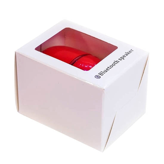 T6 Egg Style Mini Portable LED Light Bluetooth Stereo Speaker, Support TF Card / Handfree Function, For iPhone, Galaxy, Sony, Lenovo, HTC, Huawei, Google, LG, Xiaomi, other Smartphones and all Bluetooth Devices(Red)