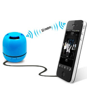T6 Egg Style Mini Portable LED Light Bluetooth Stereo Speaker, Support TF Card / Handfree Function, For iPhone, Galaxy, Sony, Lenovo, HTC, Huawei, Google, LG, Xiaomi, other Smartphones and all Bluetooth Devices(Red)