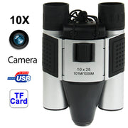 10��25mm 5 in 1 (Binocular Camera + Video Camera + Digital Camera + PC Cam + TF Card Reader) Digital Camera Binoculars,  Field of View: 101m/1000m, Size: 135 �� 100 �� 24mm