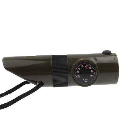 7 in 1 (Survival Whistle / Compass / Thermometer / LED Light / Magnifier / Retroreflector / String) - Emergency Tools by PMC TechLife | Online Shopping South Africa | PMC TechLife