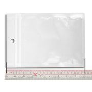 100x 9.7 inch Zip Lock Plastic Poly Bag, Size: 23 x 15.5cm (100pcs in one package, the price is for 100pcs)