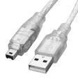 USB 2.0 Male to Firewire iEEE 1394 4 Pin Male iLink Cable, Length: 1.2m - 1394 Series by PMC TechLife | Online Shopping South Africa | PMC TechLife