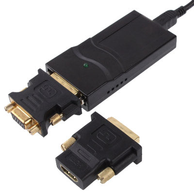 USB 2.0 to DVI / VGA / HDMI Display Adapter, Support Full HD 1080P, Expandable up to 6 Display Units -  by PMC TechLife | Online Shopping South Africa | PMC TechLife | Buy Now Pay Later Mobicred