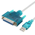 USB 2.0 to DB25 Pin Female Cable, Length: 1.5m - RS485 / RS232 Series by PMC TechLife | Online Shopping South Africa | PMC TechLife