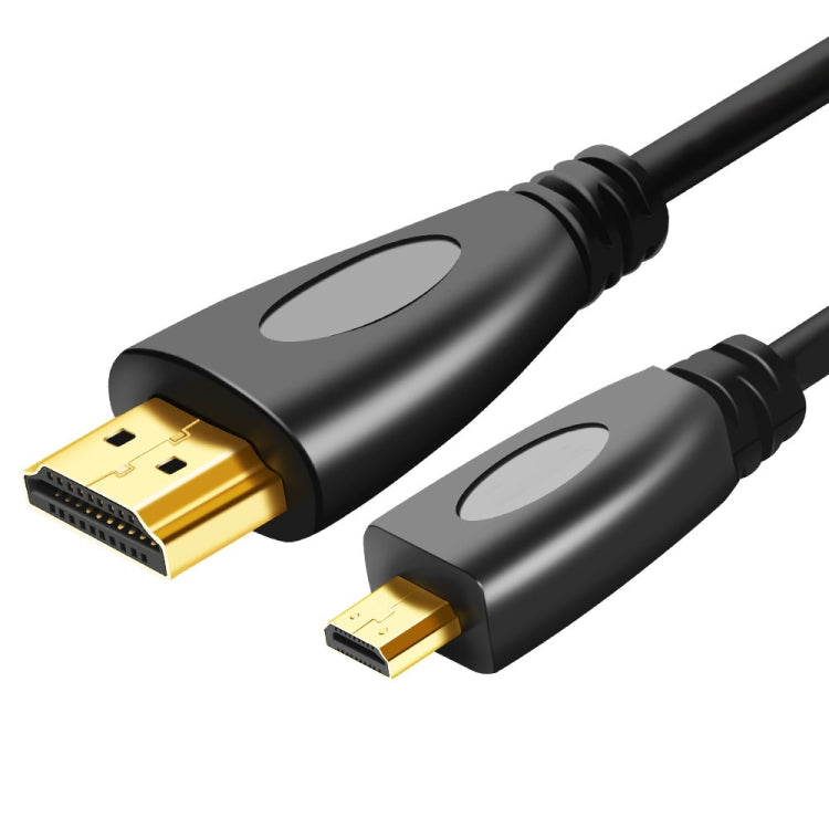 1.8m Gold Plated 3D 1080P Micro HDMI Male to HDMI Male cable for Mobile Phone, Cameras, GoPro - free shipping - PMC TechLife - Order now!