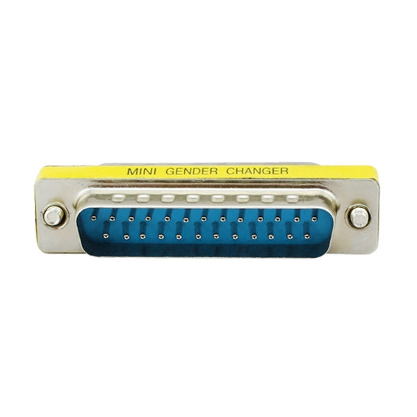 DB25 25 Pin Male to Male Mini Gender Changer Adapter - Adapter by PMC Jewellery | Online Shopping South Africa | PMC Jewellery | Buy Now Pay Later Mobicred