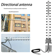 High Gain 28dBi SMA Plug 4G 696-960MHz / 1710-2690MHz Yagi Antenna