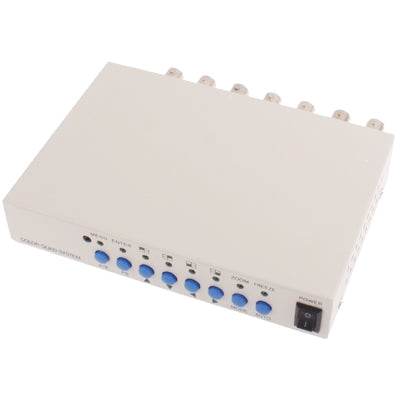 CCTV Color Quad Security Video 4 Channel Processor Divider(White) - Video Balun by PMC TechLife | Online Shopping South Africa | PMC TechLife