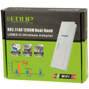 EDUP AC-1601 802.11AC 1200M Dual Band USB 3.0 Wifi Wireless Adapter