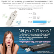 EDUP AC-1601 802.11AC 1200M Dual Band USB 3.0 Wifi Wireless Adapter