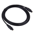 Digital Audio Optical Fiber Toslink Cable, Cable Length: 2m, OD: 4.0mm (Gold Plated) - free shipping - PMC TechLife - Order now!