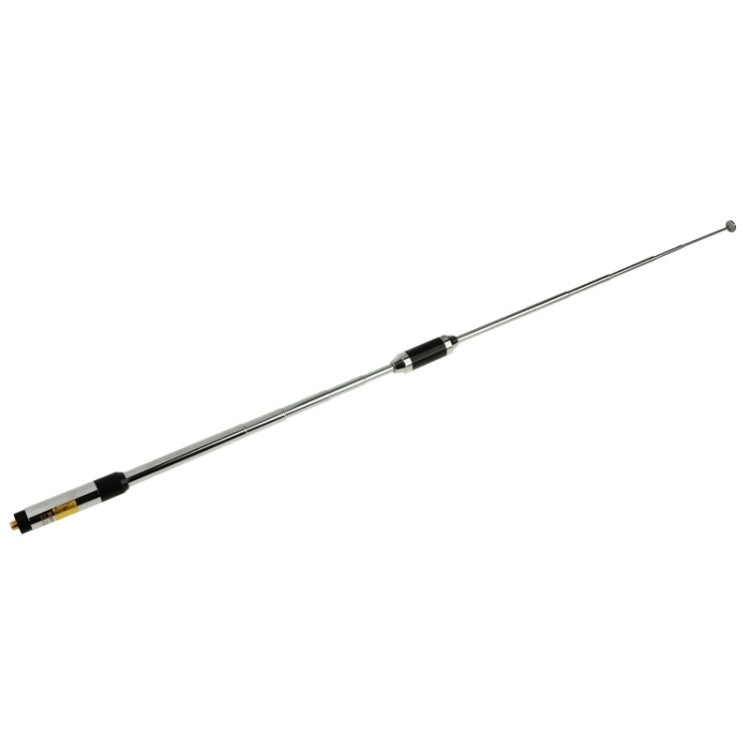RH770 Dual Band 144/430MHz High Gain SMA-F Telescopic Handheld Radio Antenna for Walkie Talkie, Antenna Length: 93cm - free shipping - PMC TechLife - Order now!