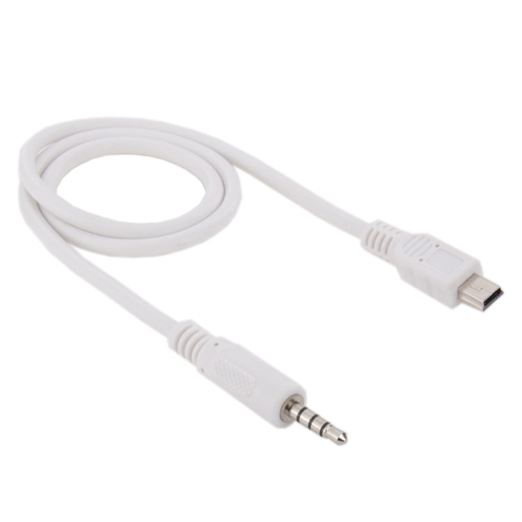 3.5mm Male to Mini USB Male Audio AUX Cable, Length: about 50cm - Aux Cable by PMC TechLife | Online Shopping South Africa | PMC TechLife