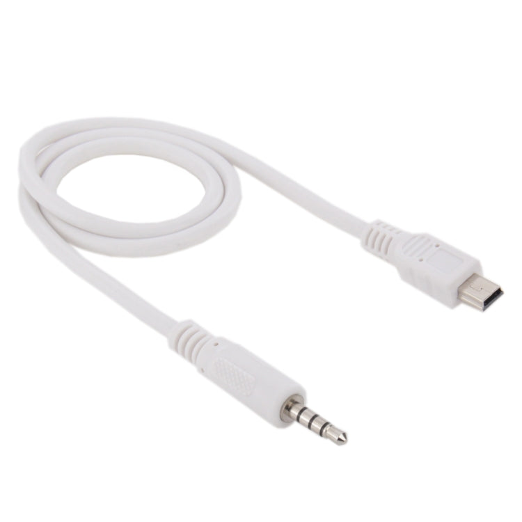 3.5mm Male to Mini USB Male Audio AUX Cable, Length: about 50cm - Aux Cable by PMC TechLife | Online Shopping South Africa | PMC TechLife