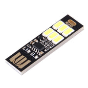 Portable Double Sided USB Touch Light, with 6 PCS LED