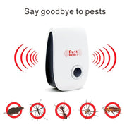 Ultrasonic Electronic Cockroach Mosquito Pest Reject Repeller,US Plug