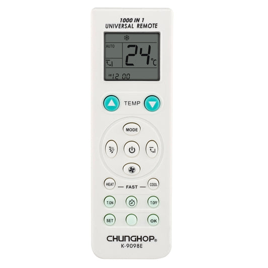 Chunghop Universal A/C Remote Control (K-9098E)(White) - Air-Conditioner by CHUNGHOP | Online Shopping South Africa | PMC Jewellery | Buy Now Pay Later Mobicred