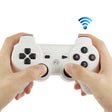 Double Shock III Wireless Controller, Manette Sans Fil Double Shock III for Sony PS3, Has Vibration Action(with logo)(White) - Gamepads by PMC TechLife | Online Shopping South Africa | PMC TechLife