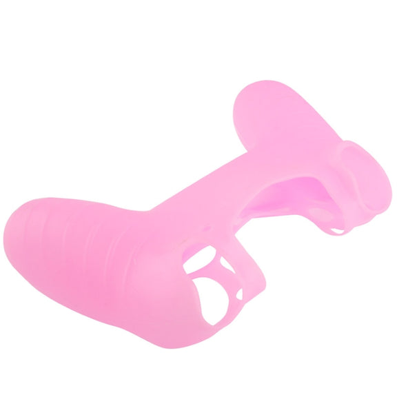 Flexible Silicone Protective Case for Sony PS4 Game Controller, Random Color Delivery