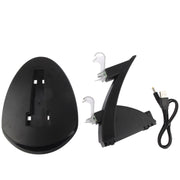 2 x USB Charging Dock Station Stand / Controller Charging Stand for PS4(Black)