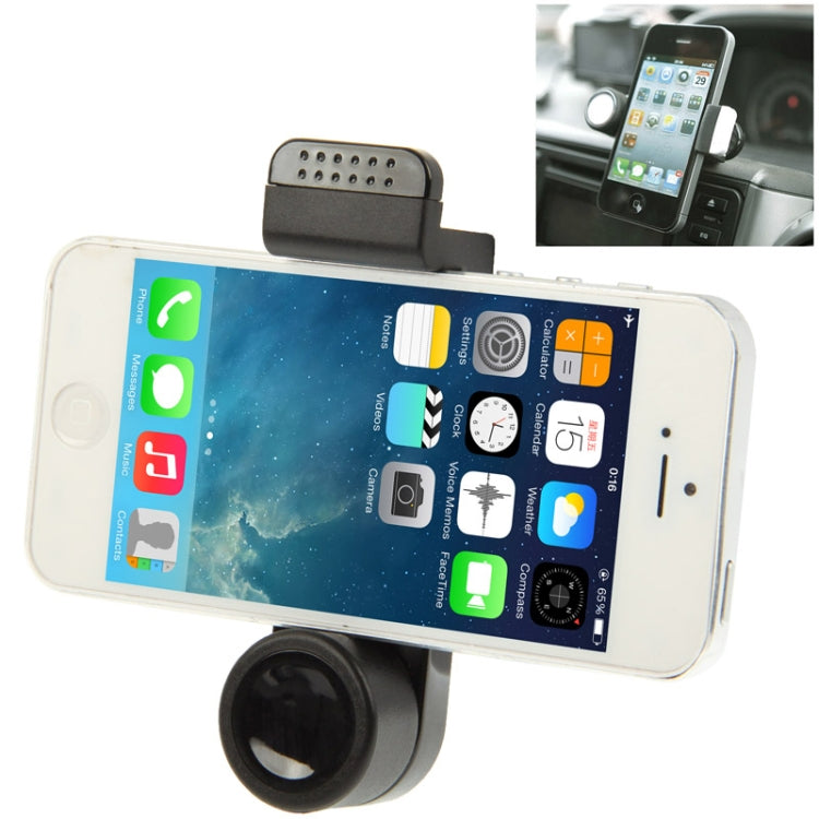 iMount 360 Degree Rotatable Portable Car Air Vent Mount, For iPhone, Galaxy, Huawei, Xiaomi, Lenovo, Sony, LG, HTC and Other Smartphones(Black) - Car Holders by PMC TechLife | Online Shopping South Africa | PMC TechLife