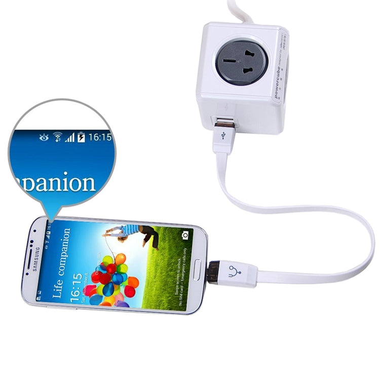 OTG-Y-01 USB 2.0 Male to Micro USB Male + USB Female OTG Charging Data Cable for Android Phones / Tablets with OTG Function, Length: 30cm(White)