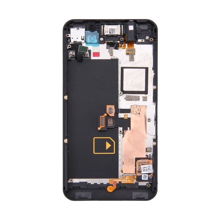 LCD Screen and Digitizer Full Assembly with Frame for BlackBerry Z10 4G(Black) - free shipping - PMC TechLife - Order now!