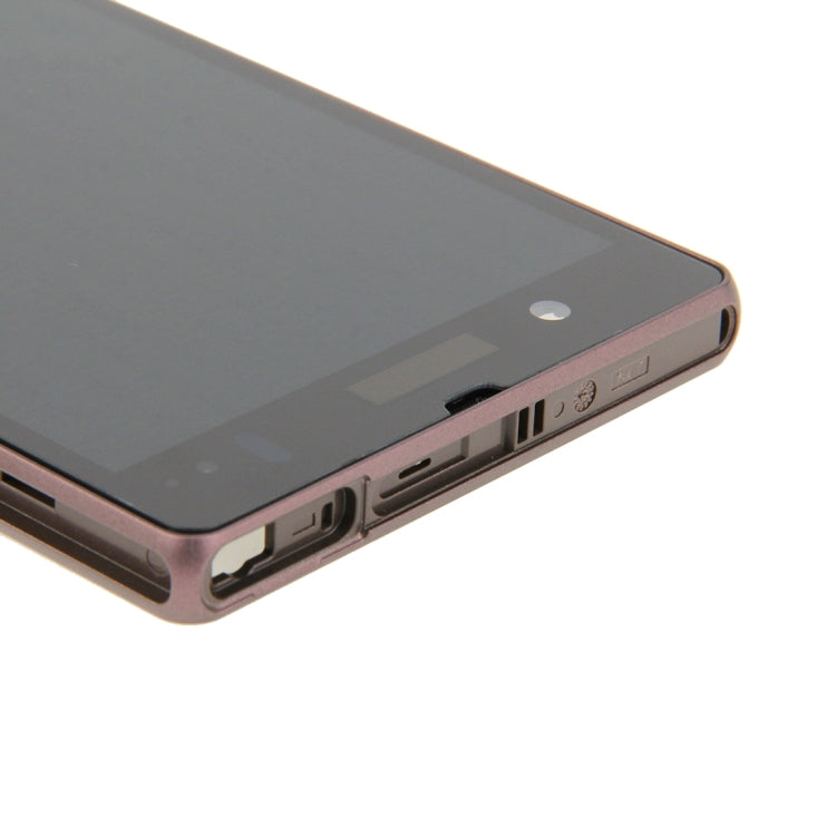 LCD Display + Touch Panel with Frame  for Sony Xperia Z / L36H / C6603 / C6602(Purple) - free shipping - PMC TechLife - Order now!