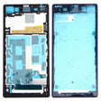 Front Housing LCD Frame Bezel Plate  for Sony Xperia Z1 / C6902 / L39h / C6903 / C6906 / C6943(Purple) - Frame Bezel Plate by PMC TechLife | Online Shopping South Africa | PMC TechLife
