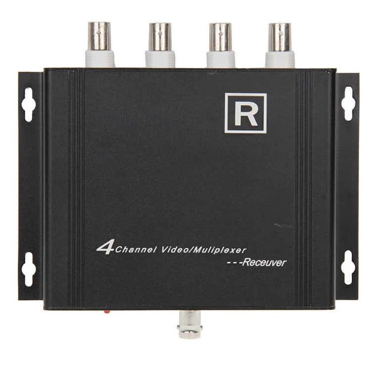 4 Channel Video Multiplexer Transmitter and Receiver(Black) - free shipping - PMC Jewellery - Order now!