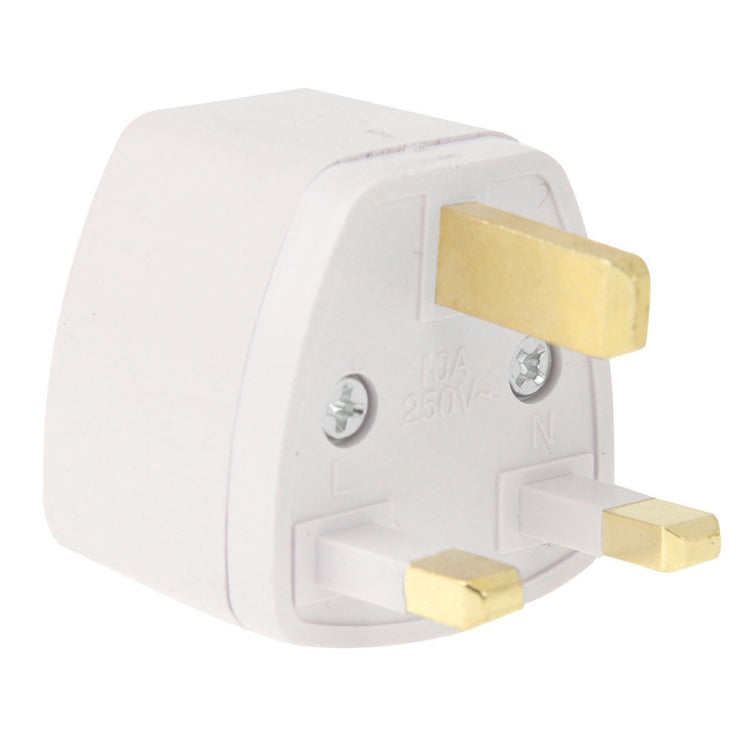 Plug Adapter, Travel Power Adaptor with UK Socket Plug(White) - free shipping - PMC TechLife - Order now!