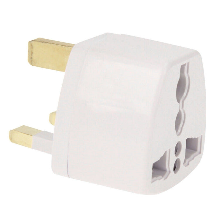 Plug Adapter, Travel Power Adaptor with UK Socket Plug(White) - free shipping - PMC TechLife - Order now!