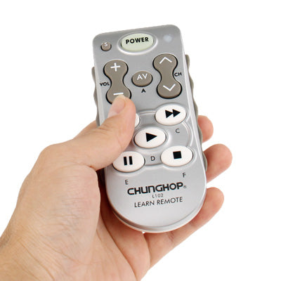 ChunGhop Universal Learning Remote Control L102(White) - free shipping - PMC TechLife - Order now!