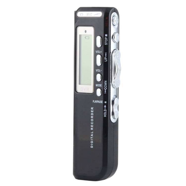 8GB Digital Voice Recorder Dictaphone MP3 Player, Support Telephone recording, VOX function, Power supply: 2 x AAA battery(Black)(Black) - Other Style by PMC TechLife | Online Shopping South Africa | PMC TechLife | Buy Now Pay Later Mobicred