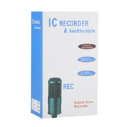 8GB Digital Voice Recorder Dictaphone MP3 Player, Support Telephone recording, VOX function, Power supply: 2 x AAA battery(Black)(Black)