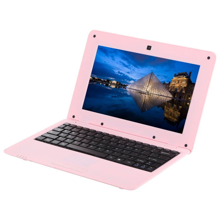 10.1 inch Notebook PC, 1GB+8GB, Android 6.0 A33 Dual-Core ARM Cortex-A9 up to 1.5GHz, WiFi, SD Card, U Disk(Pink) - free shipping - PMC TechLife - Order now!